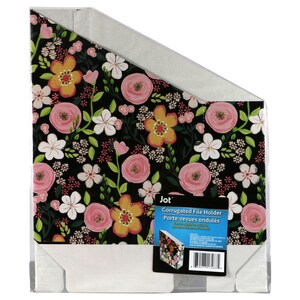 Dollar Tree File Box View Jot Designer Corrugated Cardboard File