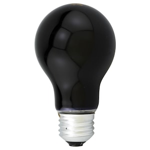 dobbelt undgå nøjagtigt Medium-Base 60-Watt Black Light Bulbs