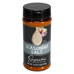 Supreme Tradition Seasoned Salt, 16 oz.