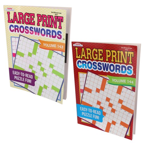 View Kappa Large Print Crossword Puzzle Books View Kappa Large Print Crossword Puzzle Books