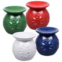 Luminessence Ceramic Holiday Fragrance Warmers — Dollar Tree