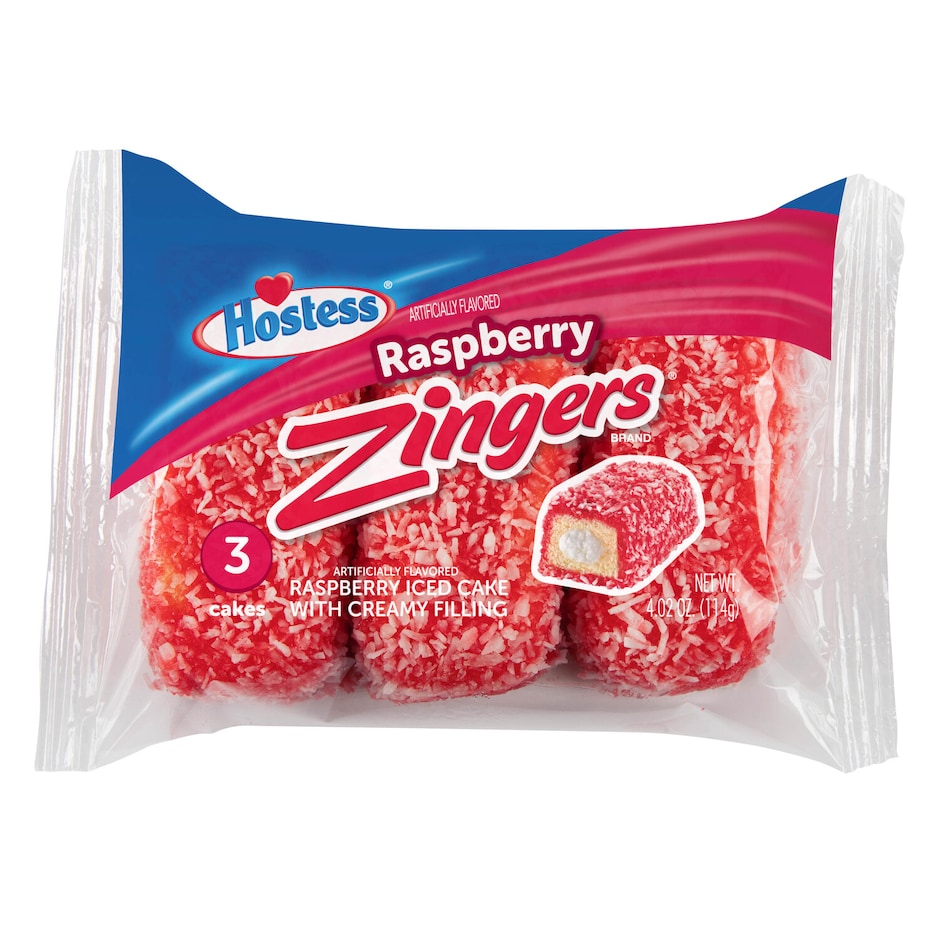 Hostess Raspberry Rolls Cart