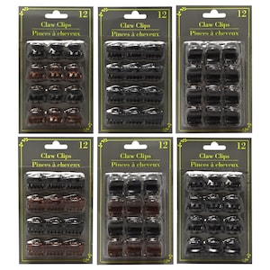 Mini Claw Clips, 12-ct. Packs