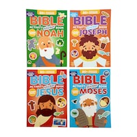 Big Books of Bible Stickers, 10.5x7.5-in. — Dollar Tree