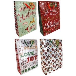 View XL Christmas Gift Bags