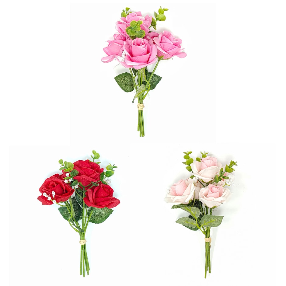 Artifical Spring Roses Spring Floral | DollarTree.com