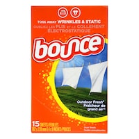 Bounce Outdoor Fresh Dryer Sheets — Dollar Tree