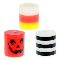 Halloween Pillar Candle — Dollar Tree