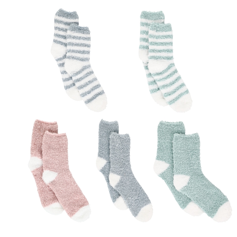 Snugadoo Ladies Striped Socks