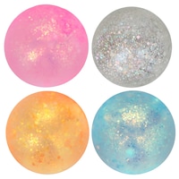 Glitter Gel Squash Ball, Assorted Colors — Dollar Tree