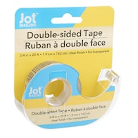 Jot Clear Double-Sided Tape, 8 yd. Rolls — Dollar Tree