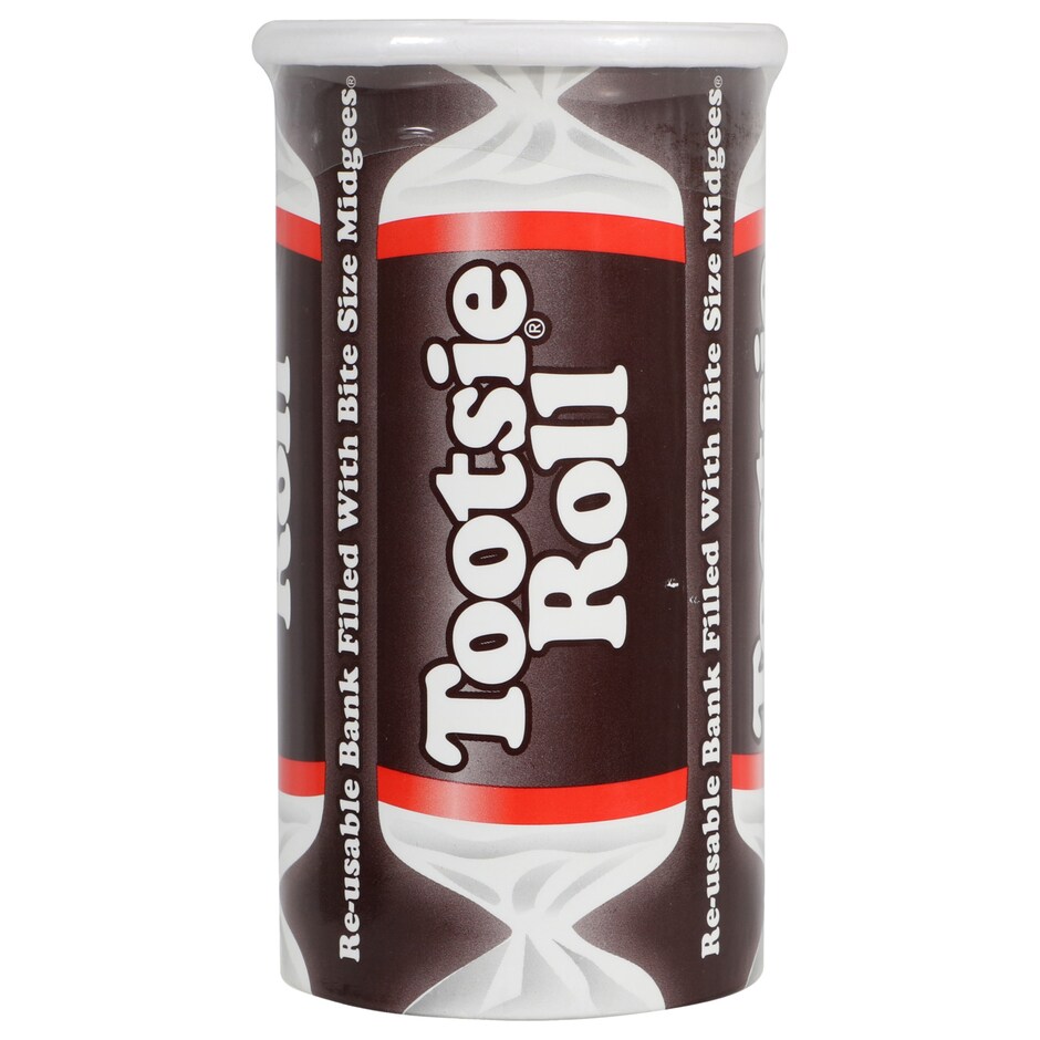 Tootsie Roll Candy-Filled Banks, 4 oz.