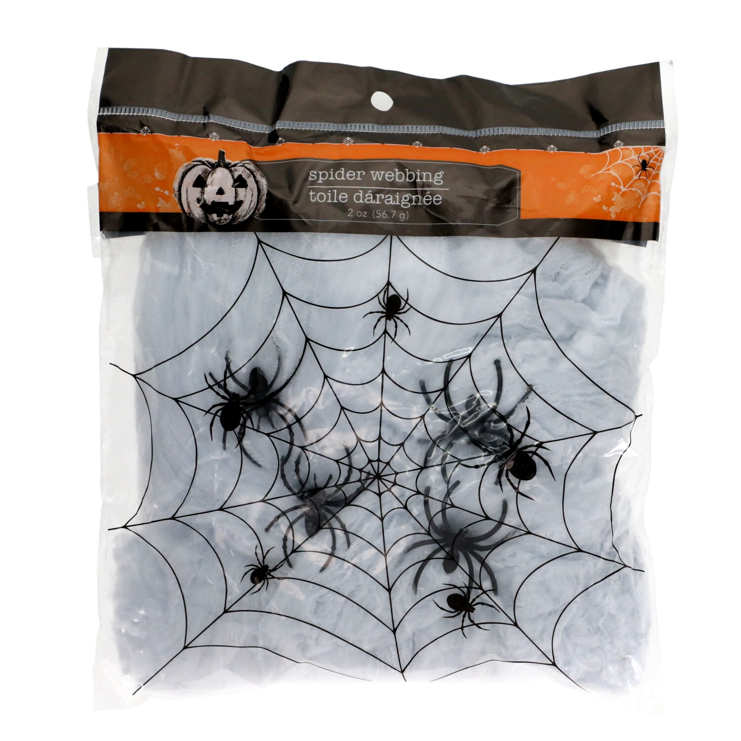 Spider webbing 2oz with 4 Spiders 