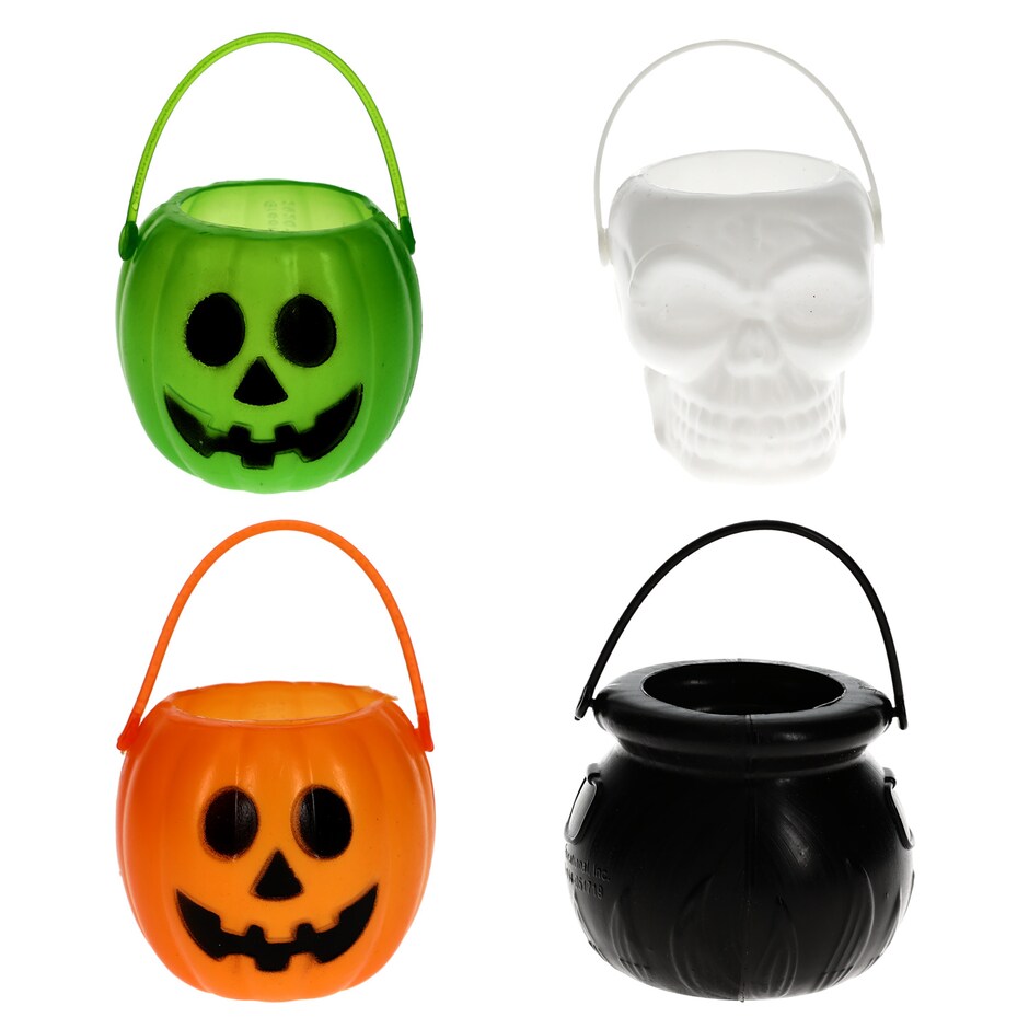Halloween Icon Mini Buckets, 4 ct. Packs