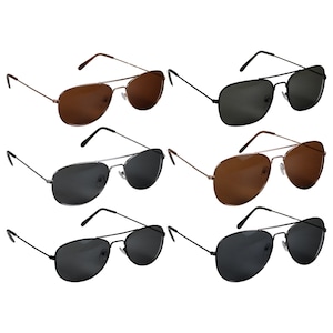 Aviator Sunglasses with Wire Frames