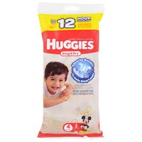 Huggies Size 4 Snug & Dry Diapers, 3-Count. Packs — Dollar Tree