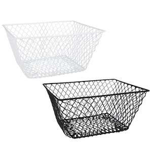 A essentials Essentials Rectangular Wire Baskets, 8x3.5x7.5 in.