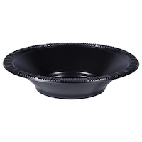 Black 7-in. Plastic Bowls, 10-Count. Packs — Dollar Tree
