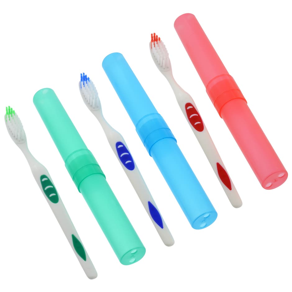 Toothbrushes with...