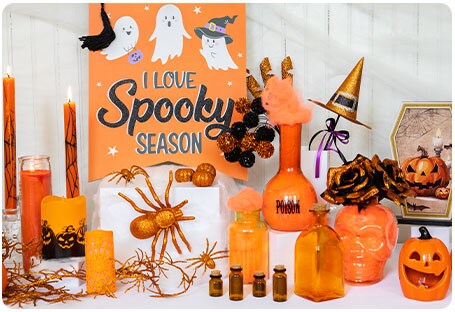 3 Halloween Banner Set – Mit Skelett, Kürbis & Vampir, Aus Karton, Zum Aufhängen