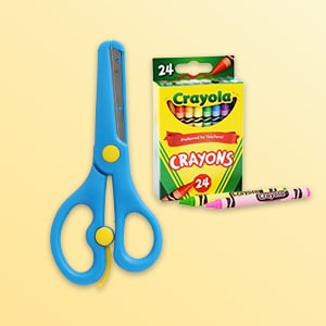  24 Pack Blunt Tip Kids Scissors for Classroom, Bulk Student  Scissors for Crafts, DIY Projects (3 Colors) : Toys & Games