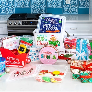 DOLLAR TREE SHOPPING!!! *CUTE CHRISTMAS COOKIE + BAKING STORAGE CONTAINERS*  SO MANY NEW FINDS!!! 