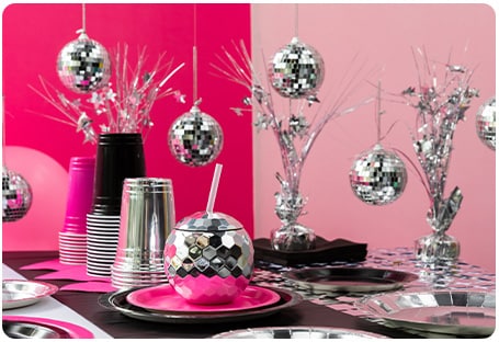 Tioncy 200 Pcs Disposable Paper Plates Cups and Napkins Party Supplies Serve 50 Guests Disposable Paper