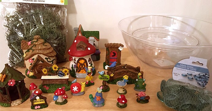 fairy garden forest figurines dollar tree