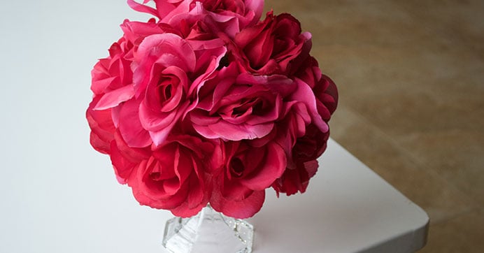 Foolproof Faux Flower Wedding Centerpieces Dollar Tree