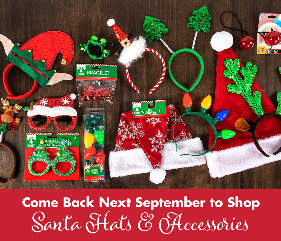 Santa hat dollar tree Clearance