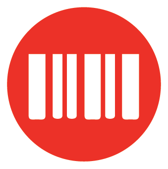 Scan the barcode in the app at checkout