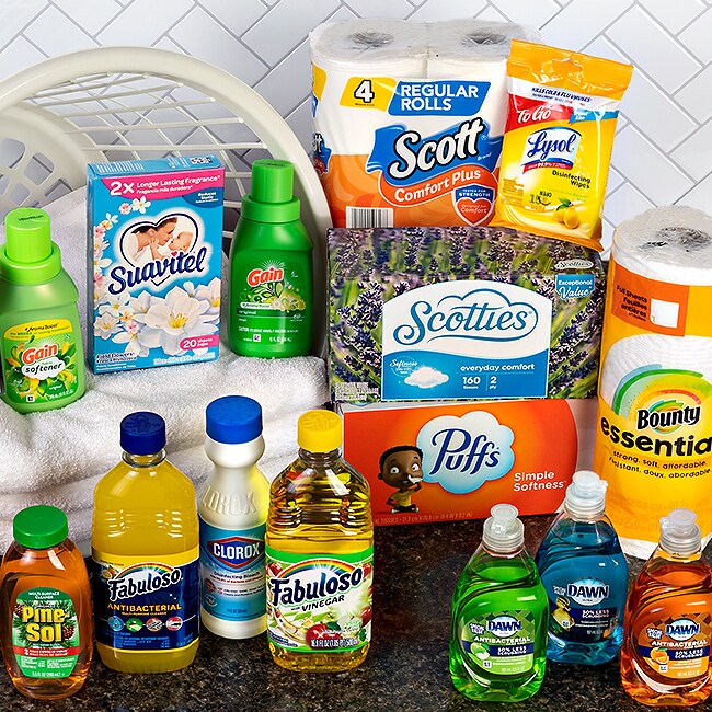 Glass Vases, Party Supplies, Cleaning & More