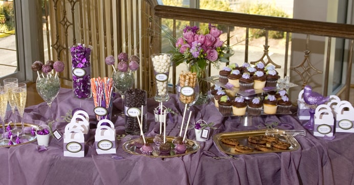Candy & Dessert Buffet for Your Reception
