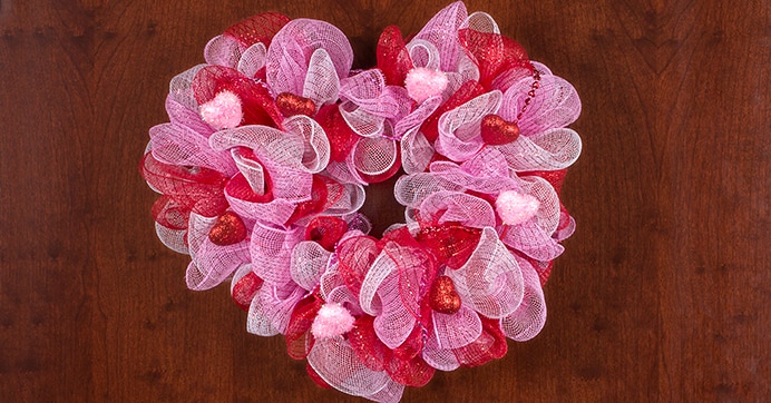 3 NEW Dollar Store Heart Wreath Ideas - Perfect for Valentine's