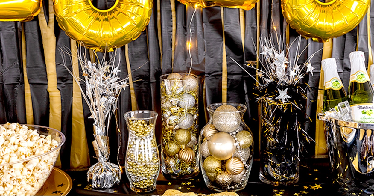Ring in 2022 with This New Year's Party Tablescape! | Dollar Tree
