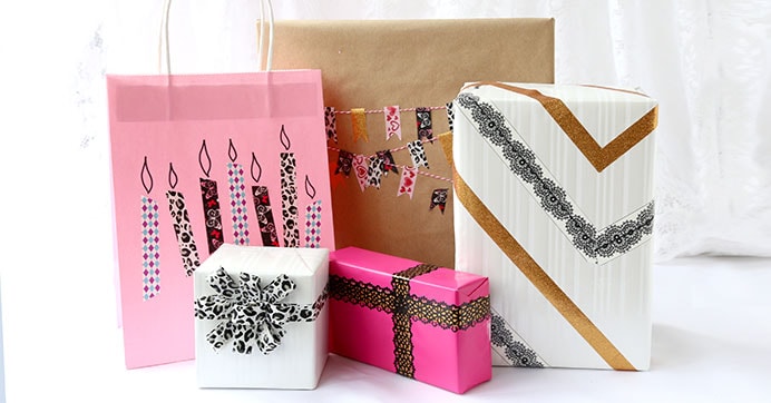 DIY Decorative Tape Wrapping