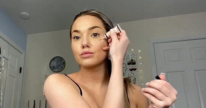 Fun Affordable Festival Makeup Look Dollar Tree