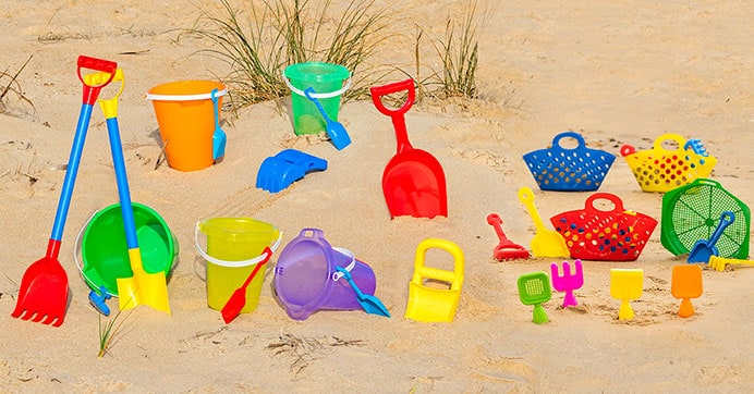 sand bucket and shovel dollar tree
