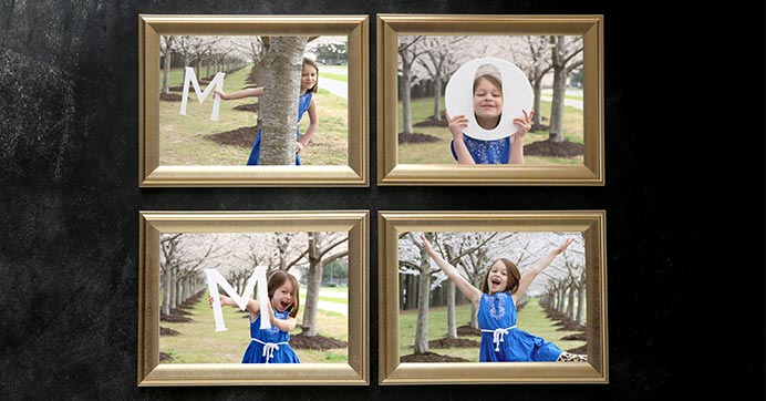 mother's day collage photo frame