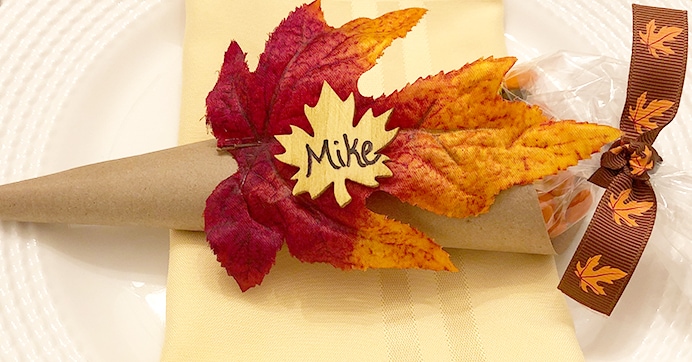 Thanksgiving Table Place Cards | Dollar Tree
