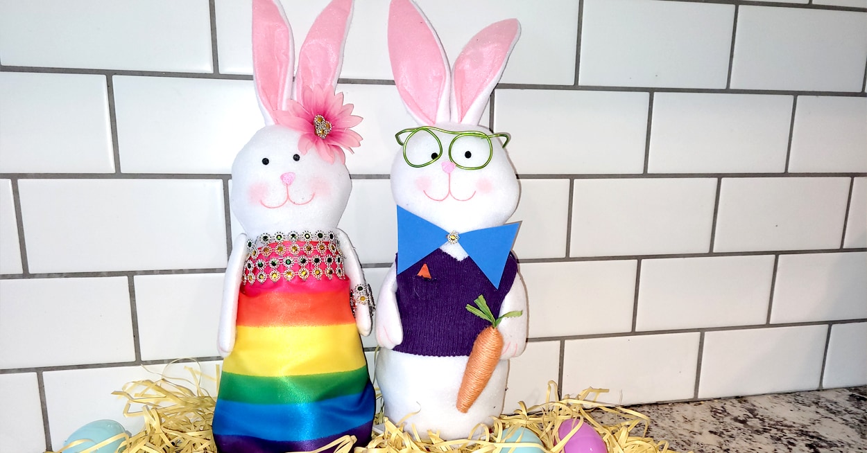 DIY Easter Bunny Decor – The Patient Mom