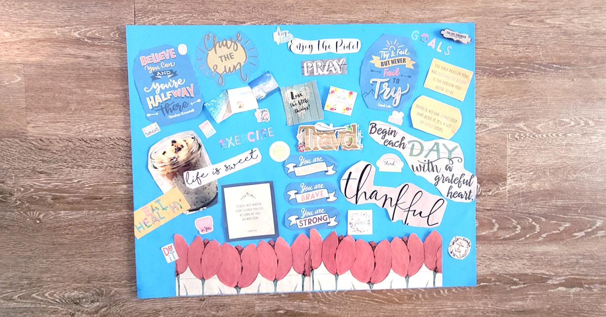 Holiday Vision Board Activities For Kids - Unfold and Begin