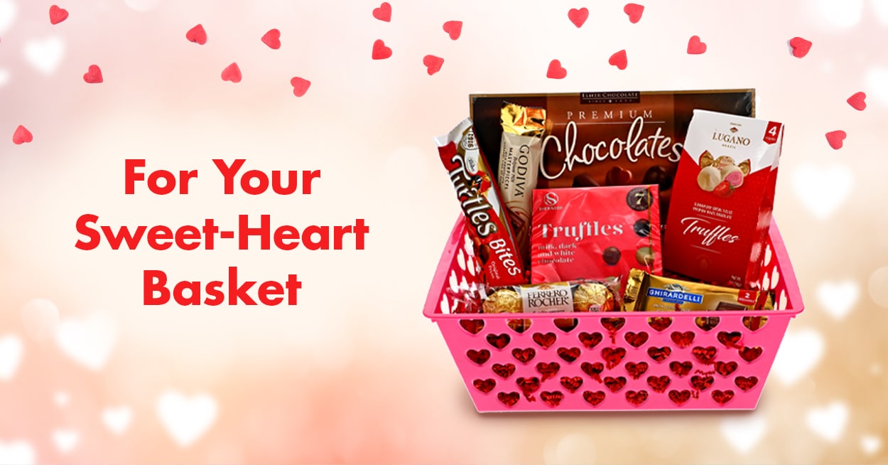 Be Mine Valentine’s Day Gift Basket
