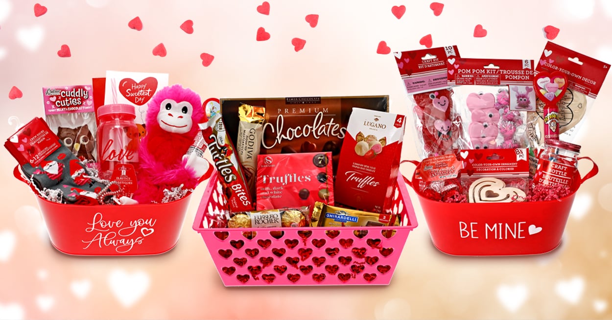 Valentines Day Basket Ideas from the Dollar Tree (SUPER Cute!)