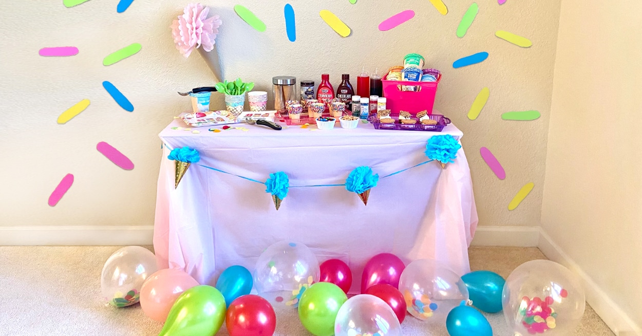 I Scream You We All For This Ice Cream Social Party Inspo