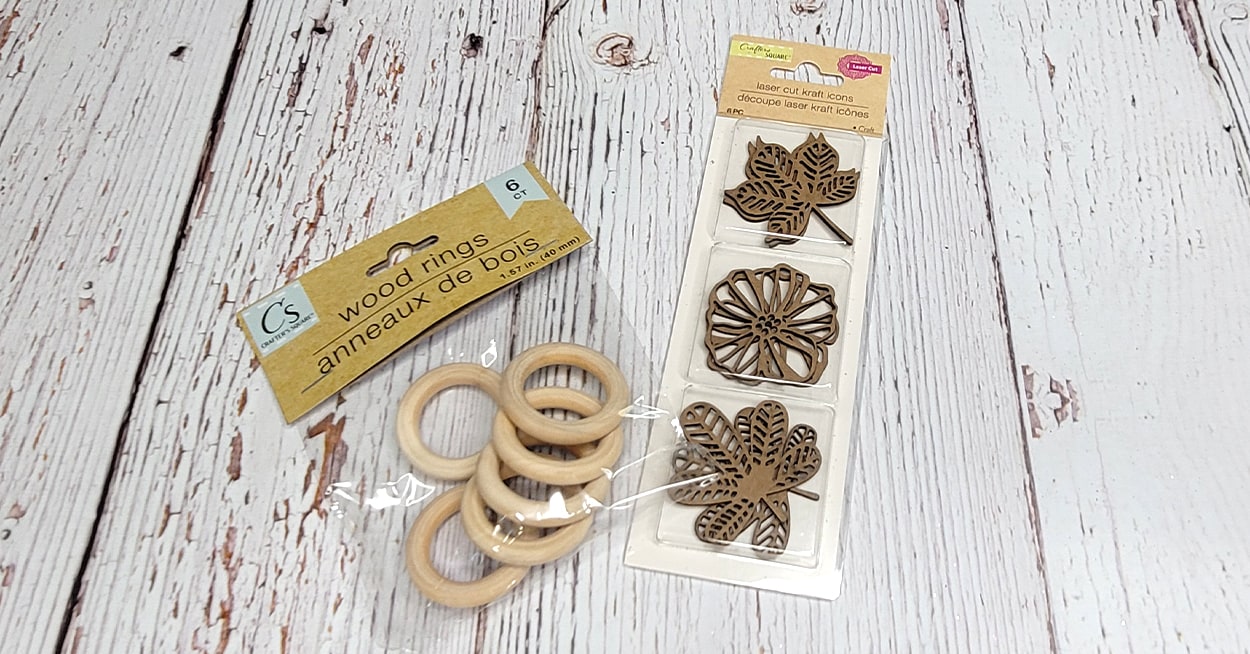 DIY Wooden Hoop Napkin Rings